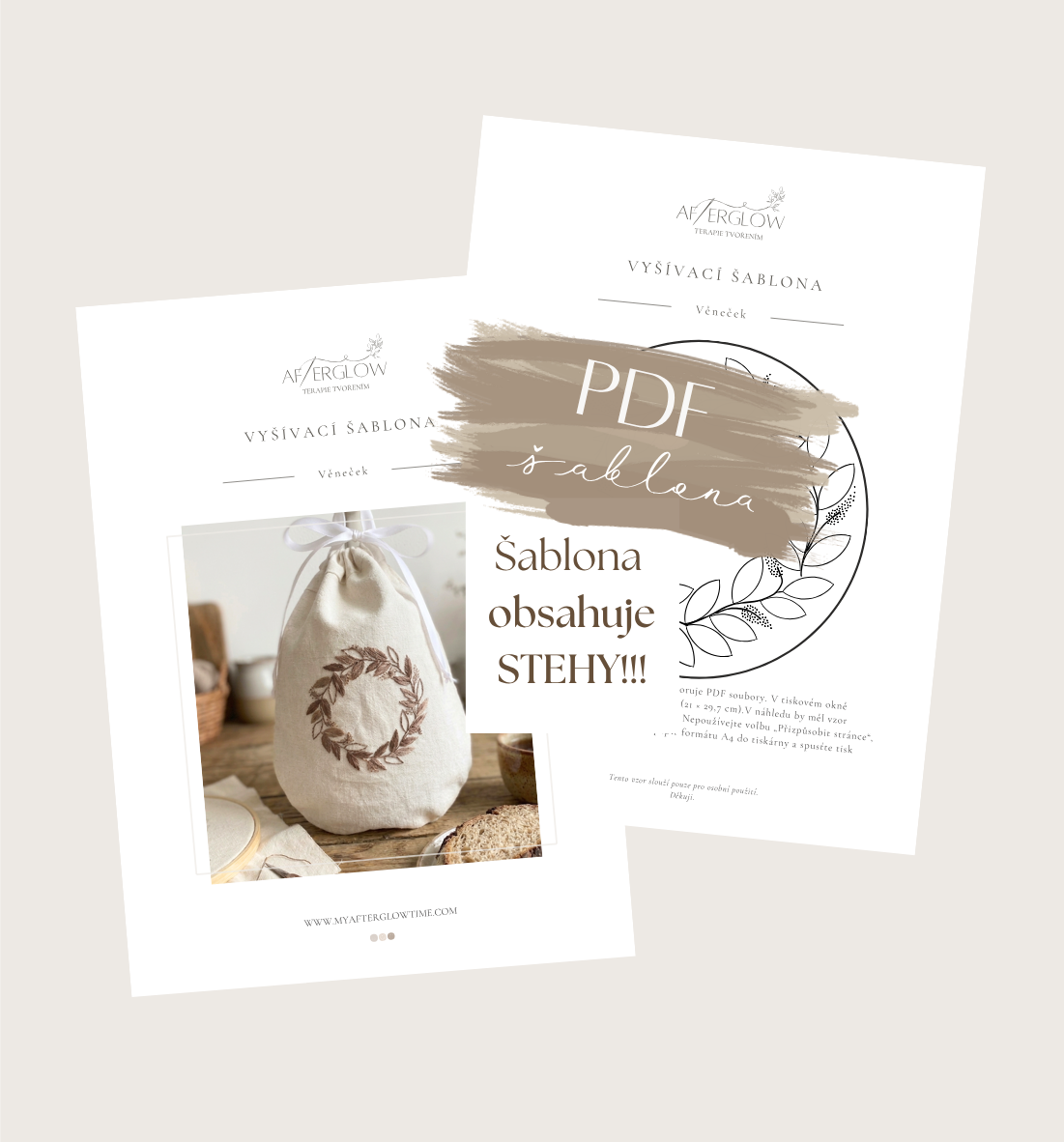 PDF šablona - Věneček